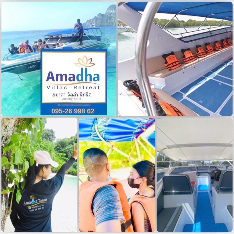Amadha Villas Retreat - Free Tuk-Tuk Service To The Beach Ao Nang Екстериор снимка